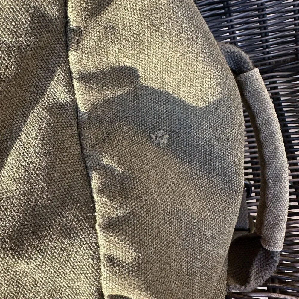 Vintage L.L Bean Sunwashed Canvas Adventure Duffel Large Tan Gorpcore Granola‎